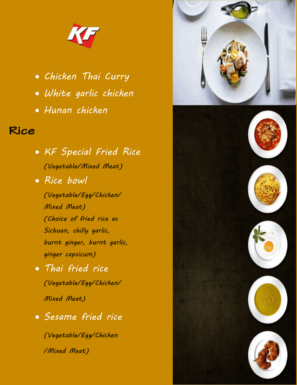Menu 14
