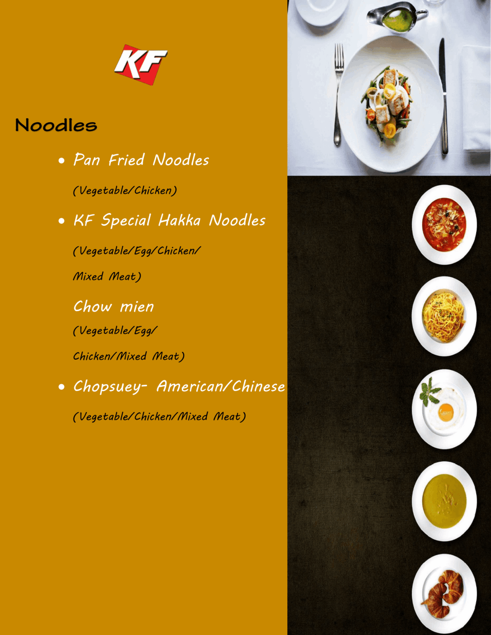 Menu 15