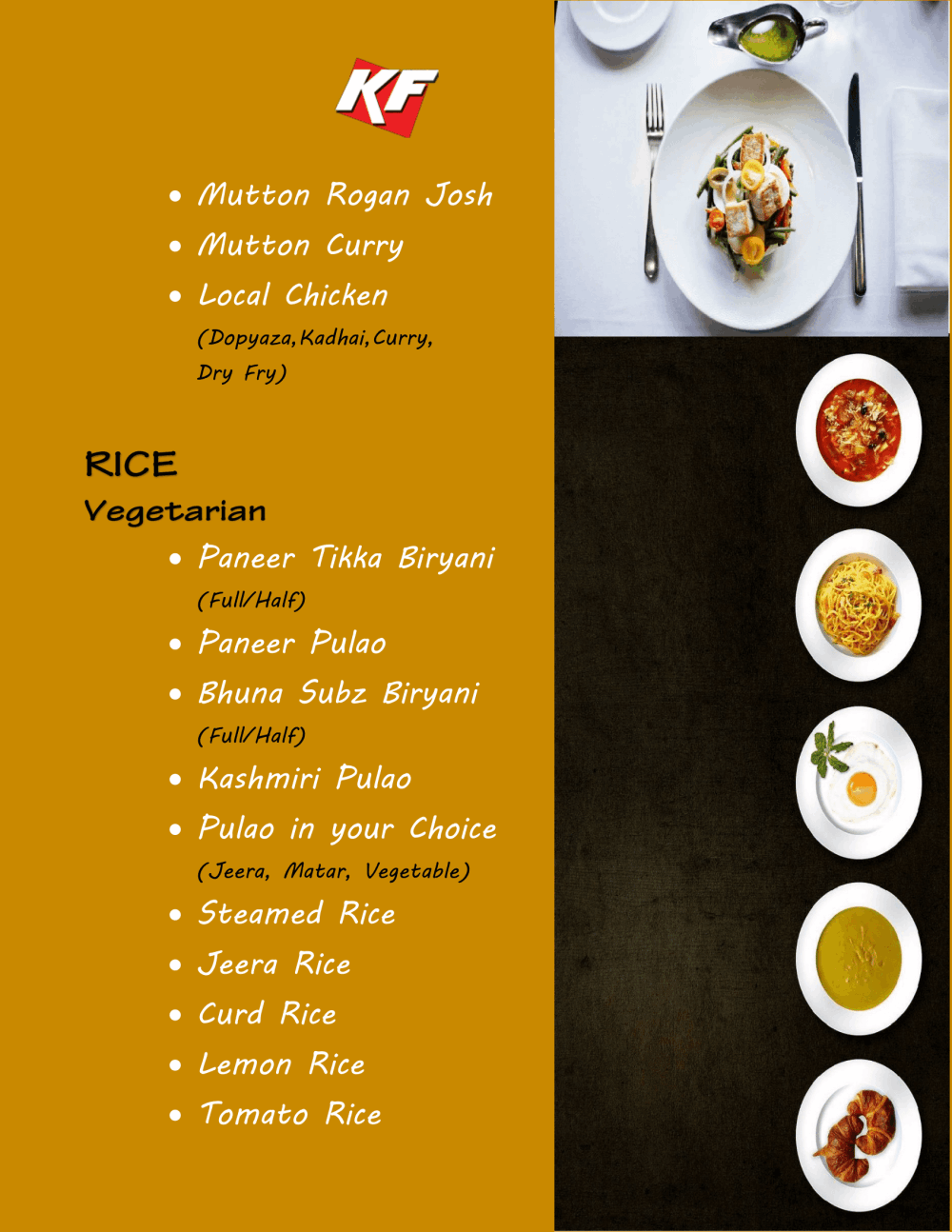 Menu 21